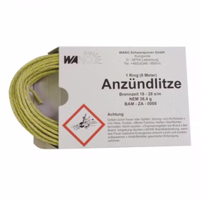 Anzündlitze Gelb 18 - 28 Sekunden / Meter Weco Feuerwerk Bühne