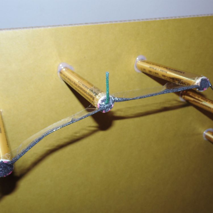 Lichterbild Brennendes Doppelherz Lichterbild Brennendes Doppelherz