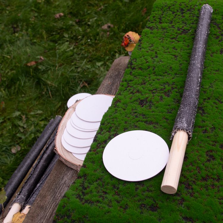 10 Wachsfackeln 75 Min. Brenndauer Fackelwanderung Fackel Lagerfeuer Wachsfackel Tuchfackel Garten-Party Grillparty