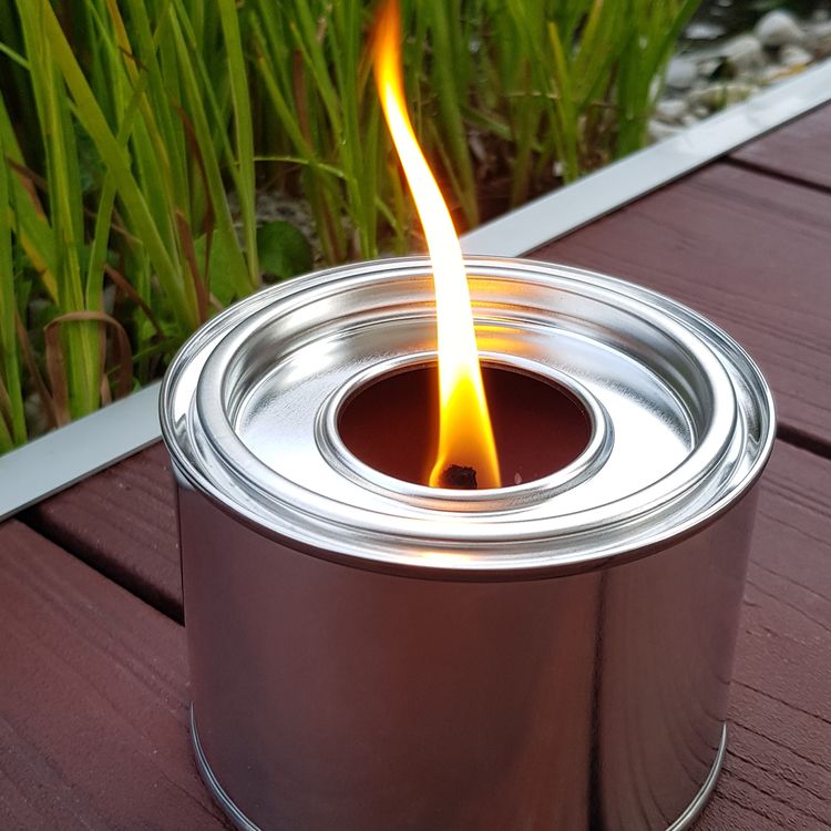 Fackeltopf 10 Stunden Brennzeit Fackeltopf mit 10h Brennzeit Flammenschale Feuertopf Gartendeko