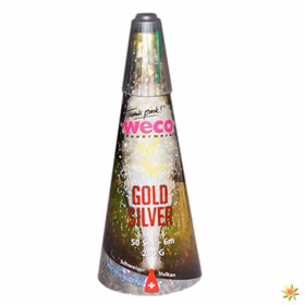 Bodenfeuerwerk Schweizer Gold/ Silber Vulkan Leuchtfeuerwerk kaufen Leises Feuerwerk