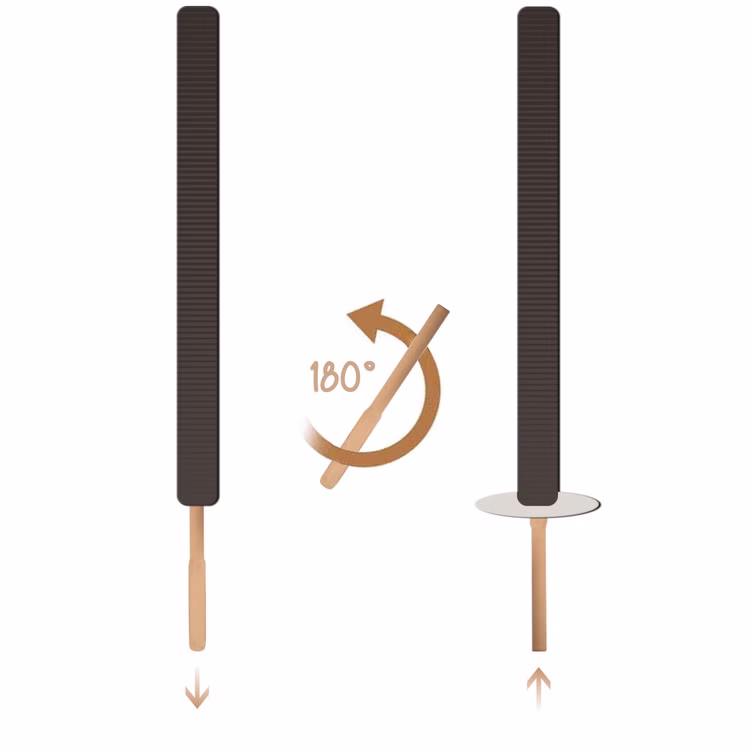 50 Stück 100 Min. Brenndauer Fackel 60cm lang gehobene Qualität Wachsfackel Fackelwanderung Hexenfeuer Grillparty Garten Deko 50 Stück 100 Min. Brenndauer Fackel 60cm lang gehobene Qualität Wachsfackel Fackelwanderung Hexenfeuer Grillparty Garten Deko