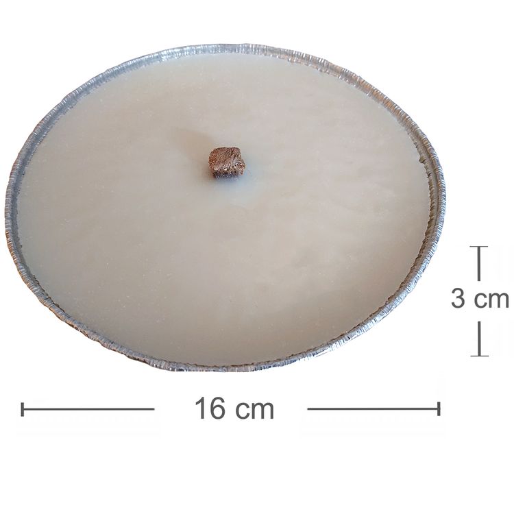 Flammschale mit 7 Stunden Brennzeit  Flammschale mit 8 Stunden Brennzeit Garten Dekoration XXL Kerze Partyfeuer Deko Tischdeko Gartenlicht Outdoorkerze