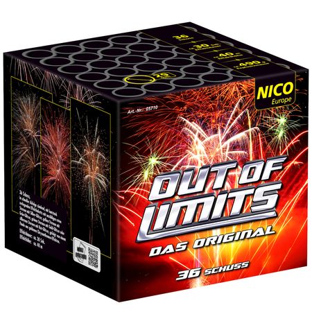 Batteriefeuerwerk Out of Limits 30 Sek. von Nico 