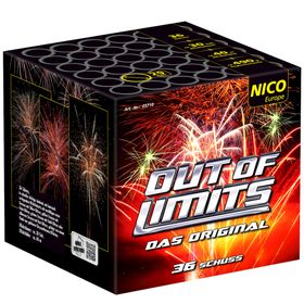 Batteriefeuerwerk Out of Limits 30 Sek. von Nico 