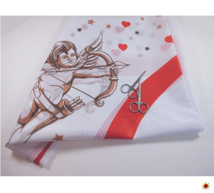 Herzlaken mit Engel zum Auschneiden Hochzeit Laken