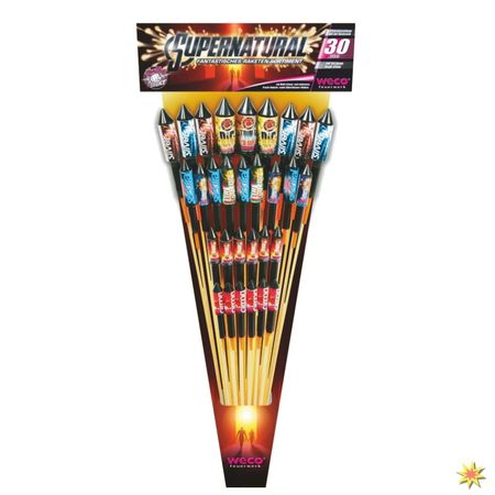 Feuerwerksraketen Supernatural - Silvester Feuerwerk 