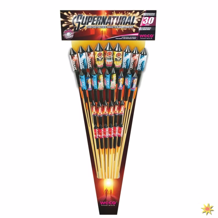 Supernatural Feuerwerk - Raketen Silvesterraketen Feuerwerksraketen Feuerwerk Onlineshop Supernatural Feuerwerk - Raketen Silvesterraketen Feuerwerksraketen Feuerwerk Onlineshop