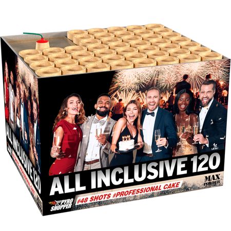 All Inclusive 120 Feuerwerksbatterie von Lesli