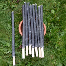 100 Fackeln 120 Min. Brennzeit 65 cm lang Wanderung 2 h Fackel Wachstuchfackel lange Brenndauer Garten Deko Sommer-Party Grillabend Fackelwanderung 100 Fackeln 120 Min. Brennzeit 65 cm lang Wanderung 2 h Fackel Wachstuchfackel lange Brenndauer Garten Deko Sommer-Party Grillabend Fackelwanderung