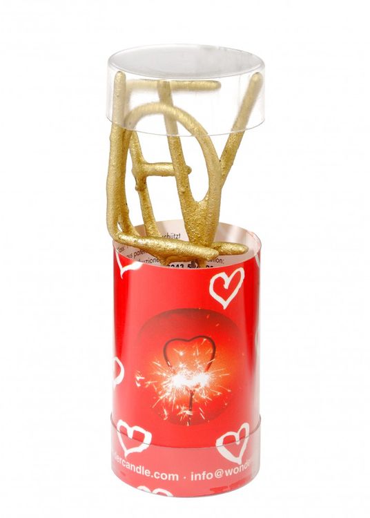 Wunderkerzen Schriftzug LOVE